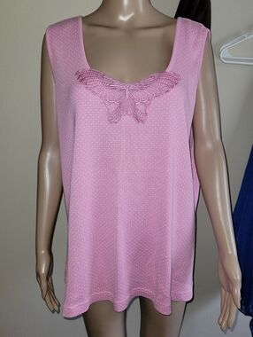 1-Liz & Me, 1-Gitano & 5-Perfect Fit, Tank Style Tops. Size 30/32W.  Super Cute!